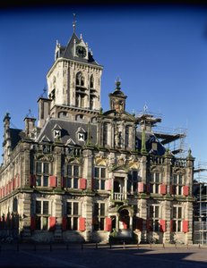 市庁舎、1618年に開始 作： Hendrik de Keyser